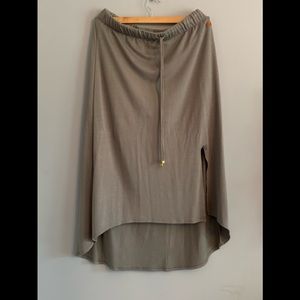 Gray medium skirt